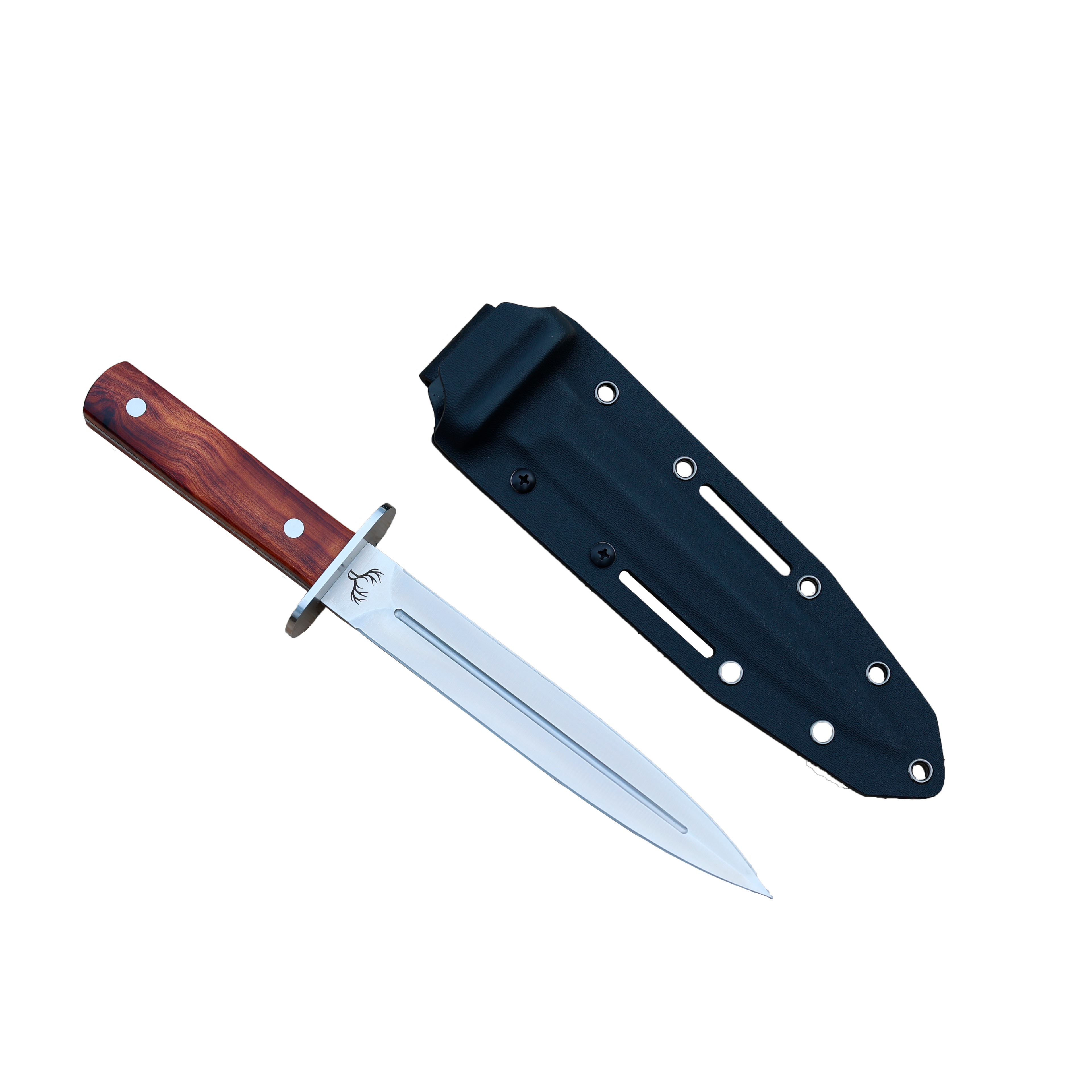 Dague de chasse L'Épine avec étui Kydex haute résistance - Dufour France