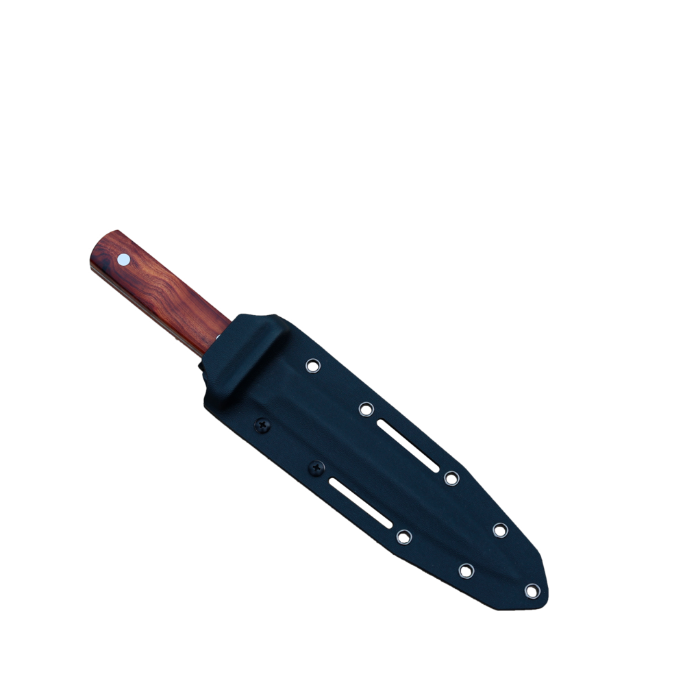 Gravure et finitions de la dague de chasse L'Épine par Dufour France